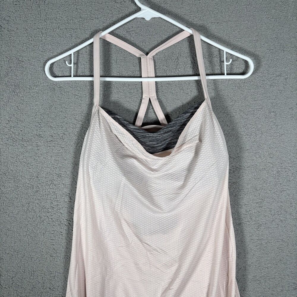 Lululemon C.Y.B Athletic Tank Top Women’s Size XS Pink Grey Yoga Workout‎ - Picture 3 of 10
